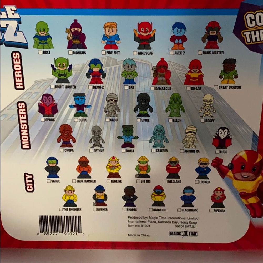 Little figz heroes/ monster set - Picture 4 of 4